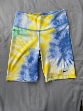 Nike Dri-Fit One Gel Tie-Dye Bike Shorts